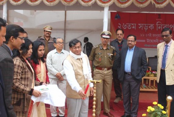 Manik Dey inaugurates Road safety week amidst spurt in deaths Manik Dey inaugurates Road safety week amidst spurt in deaths